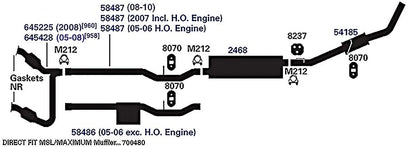 AP EXHAUST 645428 Ap Exhaust 645428 DIRECT FIT CATALYTIC CONVERTER