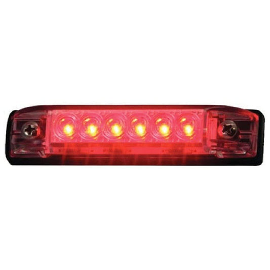 T-H MARINE LED-51803-DP T-H Marine LED-51803-DP LED Slim Line Utility Strip Lights, 4" - Red