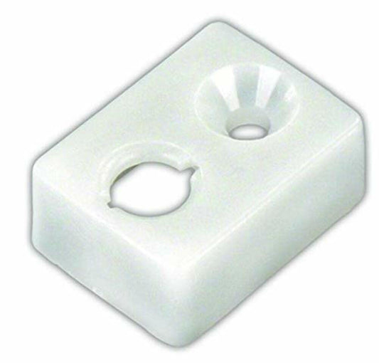 JR PRODUCTS 81465 JR Products 81465 End Stop - Type E , White