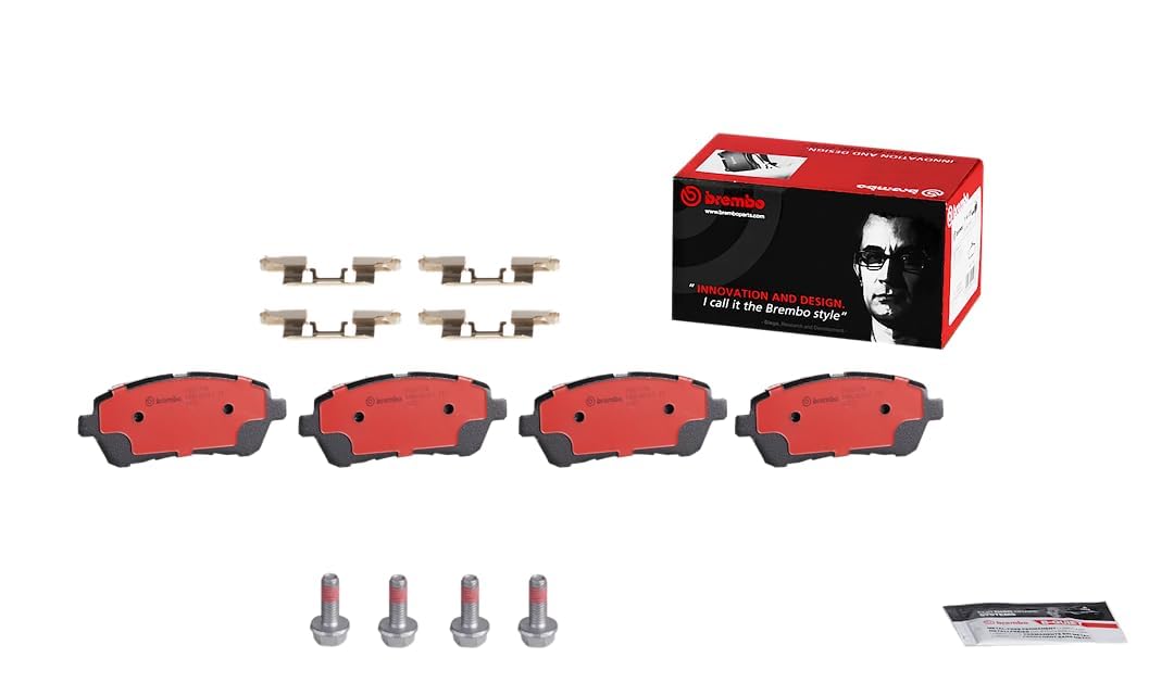 BREMBO P24072N Brembo P24072N Premium Ceramic Front Disc Brake Pad Set FORD/FORD AUSTRALIA/MAZDA OE# 1788734