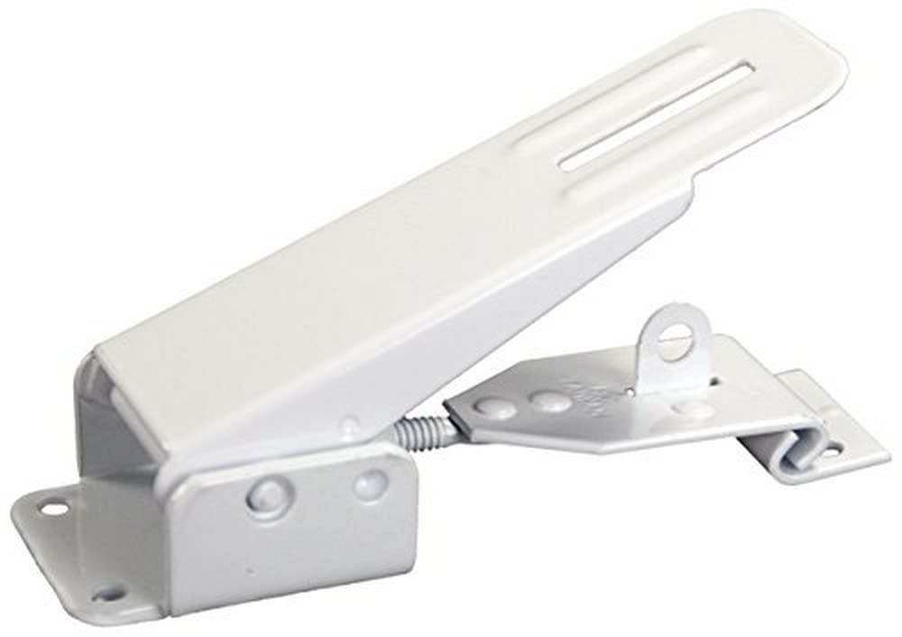 JR PRODUCTS 10845 JR Products 10845 Fold Down Camper Latch and Catch - White