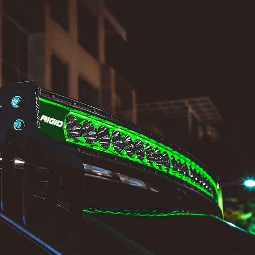 Rigid Industries 350053 Rigid Industries - Radiance+ Curved 50in. RGBW Light Bar (350053)