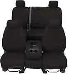 Covercraft SS3412PCCH SeatSaver Front Row Custom Fit Seat Cover for Select Ford Ranger Models - Polycotton (Charcoal)