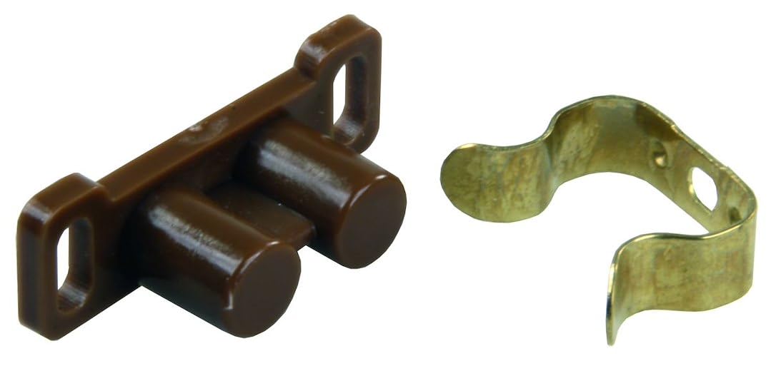 JR PRODUCTS 70205 JR Products 70205 Barrel Catch with Metal Clip - Pack of 6
