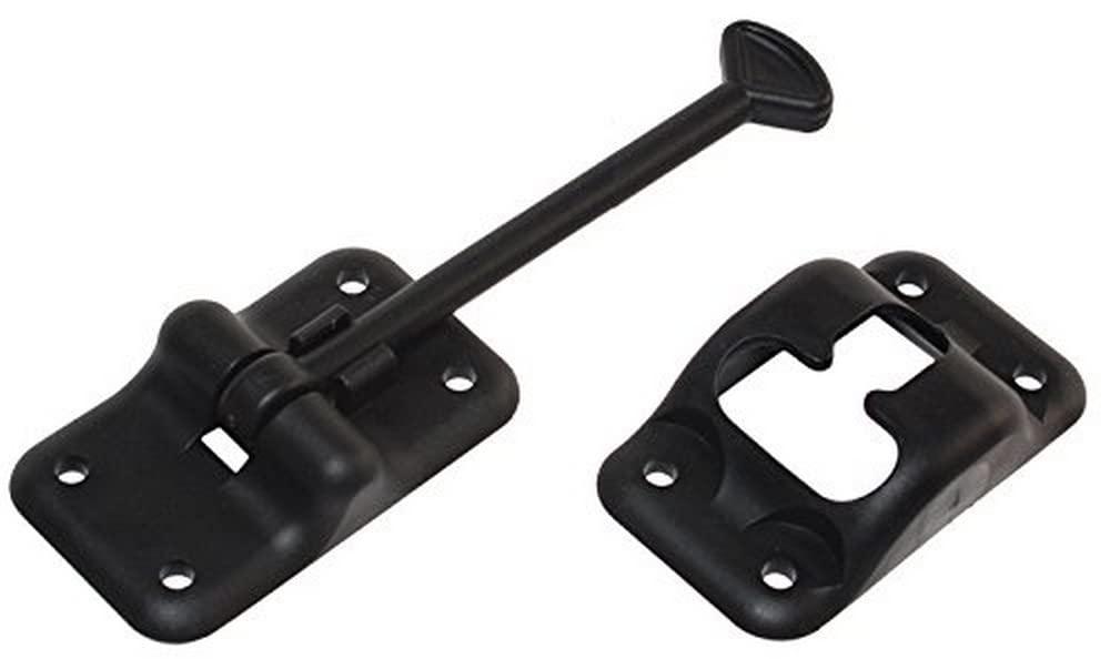 RV DESIGNER E236 RV Designer E236-6" T-Style RV Entry Door Holder, Black
