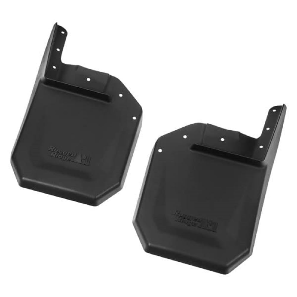 RUGGED RIDGE 11642.11 Rugged Ridge | Splash Guard Kit, Front | 11642.11 | Fits 2007-2018 Jeep Wrangler JK