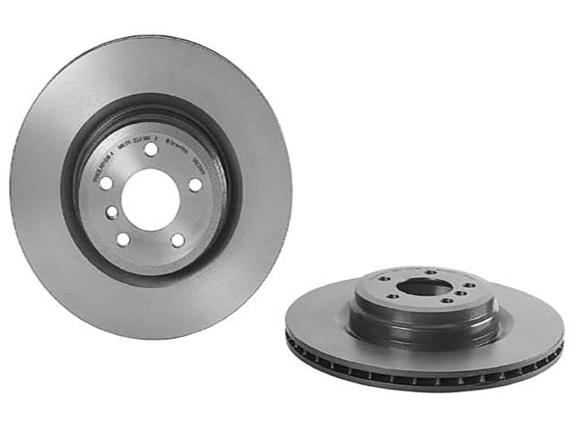 BREMBO 09C31411C02 Brembo 09.C314.11 UV Coated vented Rear Brake Rotor BMW OE# 34216775291