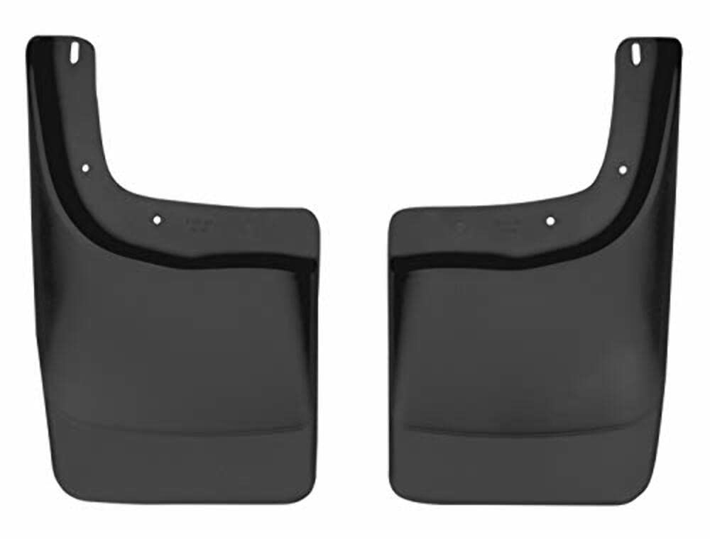Husky Liners - Rear Mud Guards | 1997-2004 Ford F150 Standard/SuperCab w/OE Fender Flares, Rear Set - Black, 2 Pc. | 57411