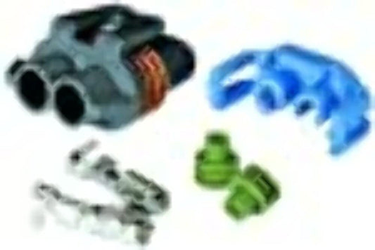 HELLA 156151807 HELLA 156151807 Grey 1 Notch Packard Connector For Xenon Ballast - Box of 20