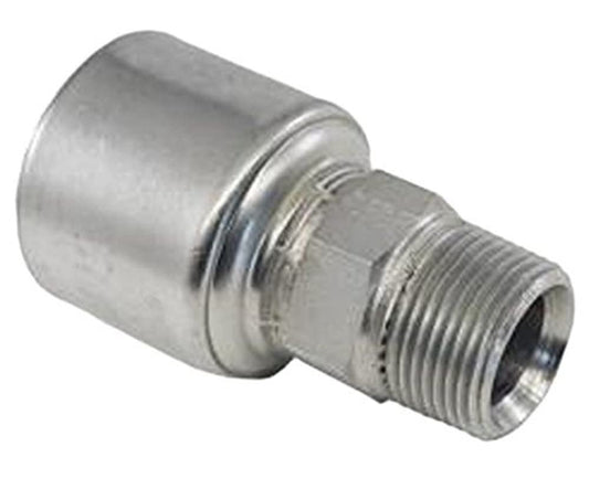 Gates G25100-2020 MegaCrimp Couplings, Male Pipe, NPTF 30 Cone