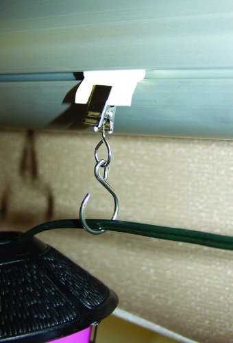 JR PRODUCTS 05205 JR Products 05205 Stainless Steel Party Light Hanger - Pack of 10