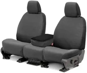 Covercraft - SS2459PCGY SeatSaver Front Row Custom Fit Seat Cover for Select Ram 1500 Models - Polycotton (Grey)