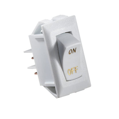 RV DESIGNER S265 RV Designer S265-10 Amp On/Off - SPST, White DC Rocker Switch