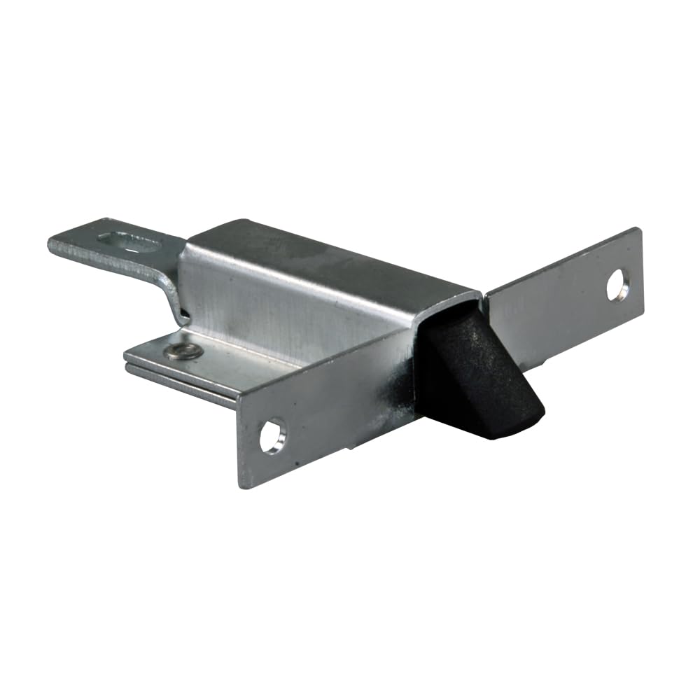 JR PRODUCTS 10945 JR Products 10945 Black 3 inch Compartment Door Trigger Latch