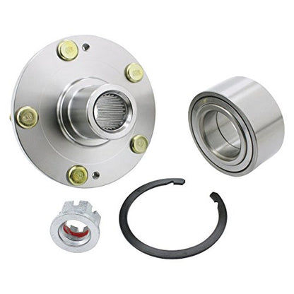 WJB WA930566K Front Wheel Hub Bearing Module Kit, Cross