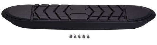 TRAILFX WSP009KIT TrailFX WSP009KIT Nerf Bar Pad Replacement, for 5 Inch TrailFX Oval Straight Bars, Black Plastic Step Pad, Installation Clips Included
