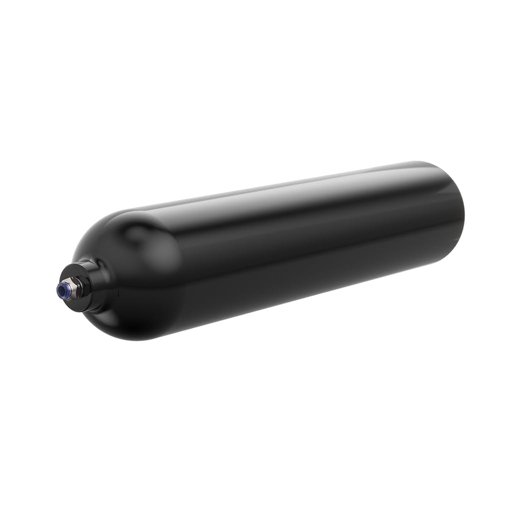 LOGIQ 50-10200 ReadyLIFT Logiq AirIQ 50-10200 2-gal air Tank. Aluminum, Black powdercoat, Frame mounting kit, 1/2npt Port, Fitting and 3/8" Airline