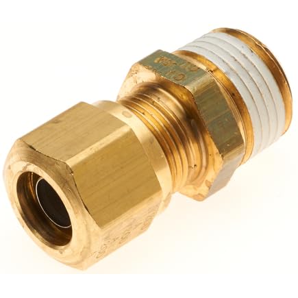 GATES G32100-0808 Gates G32100-0808 AIR BRAKE TO MALE PIPE (NYLON TUBING COM