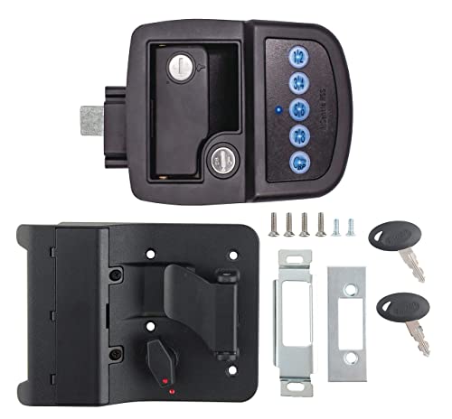 AP PRODUCTS 013-5091 Bauer AP Products 013-5091 Keyed-A-Like Bluetooth Electric Towable Lock - RH,Black
