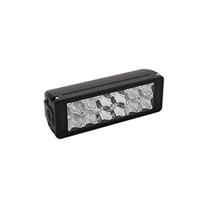 TRAILFX 6DRSCM Trailfx 6 Inch LED Light Bar Combo Spot and Flood Beam 12 OSRAM LEDs 1885 Effective Lumens Black Aluminum Housing Polycarbonate Lens Wiring Harness and Side Bottom Mount Brackets Included