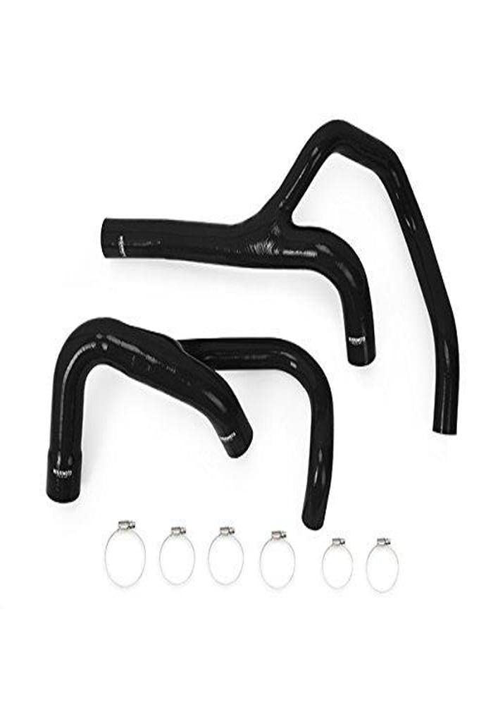 MISHIMOTO MMHOSE-RAM-13BK Mishimoto MMHOSE-RAM-13BK Silicone Radiator Hose Kit Compatible With Dodge Ram Cummins 6.7 2013-2017 Black