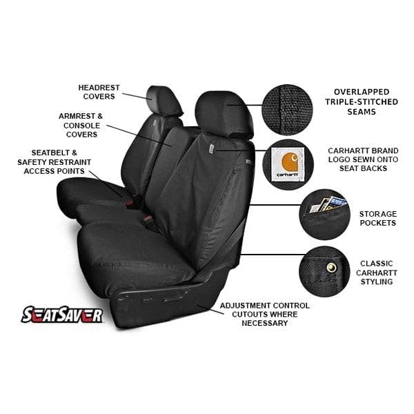Covercraft SSC8497CABN Covercraft Carhartt SeatSaver Custom Seat Covers