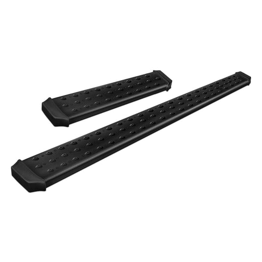 TrailFX RBV09B TFX Running Boards 6.5 Inch Wide, Black Gloss