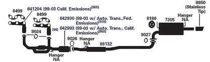 AP EXHAUST 642993 Ap Exhaust 642993 DIRECT FIT CATALYTIC CONVERTER