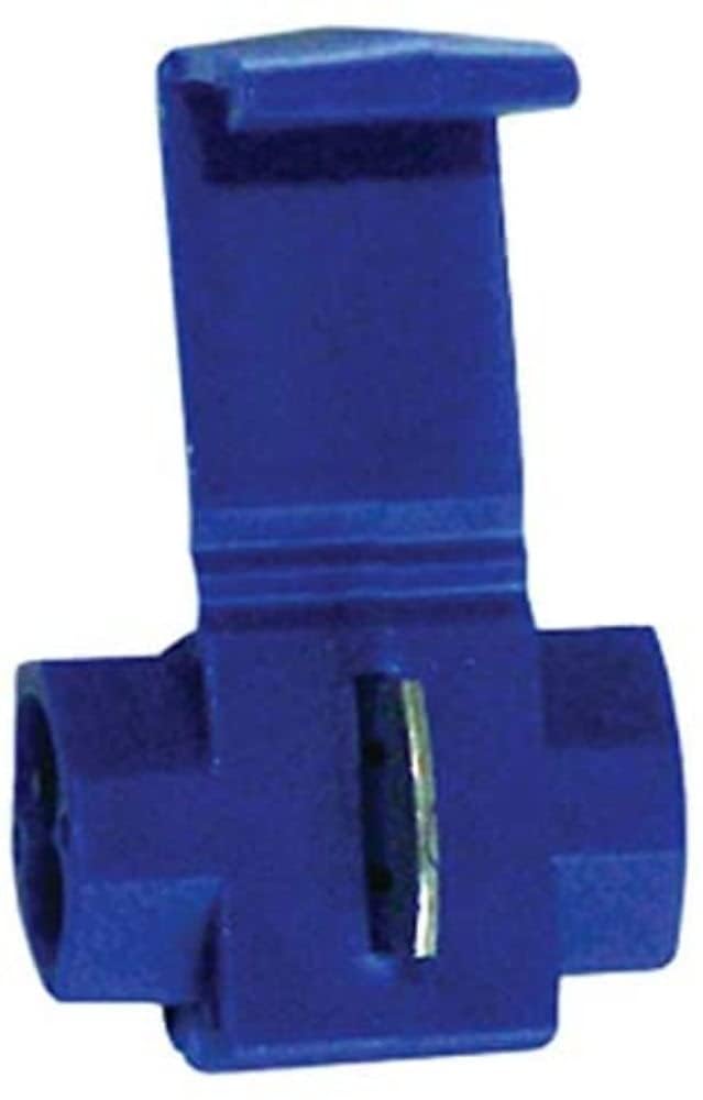 WIRTHCO 80836 WirthCo Self Tapping IDC Splice Connector, Quick Splice for Solid Copper Single-Conductor Wire, No Stripping or Soldering Required (80836)