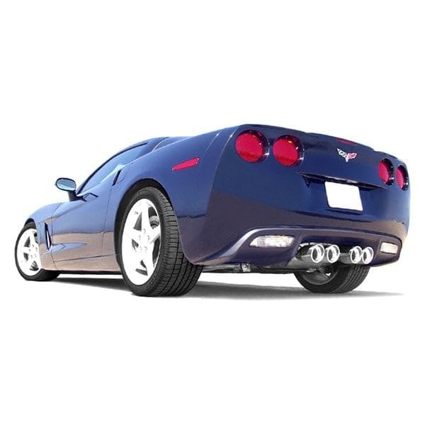 BORLA 11816 BORLA 11816 Axle-Back System for 2005-2008 Chevrolet Corvette (C6) 6.0L/ 6.2L V8 AT/MT 2 Dr Coupe/Convertible. Will Fit Vehicles With And Without NPP. BORLA System Does NOT Contain NPP Valves.