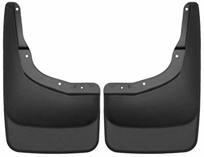 Husky Liners 56601 Husky Liners - Front Mud Guards – 2004-2014 Ford F150, Front Set - Black, 2 Pc – 56601