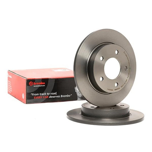 BREMBO 08A02911C02 Brembo 08.A029.11 UV Coated solid Rear Brake Rotor MAZDA/MAZDA (CHANGAN) OE# C24Y26251C