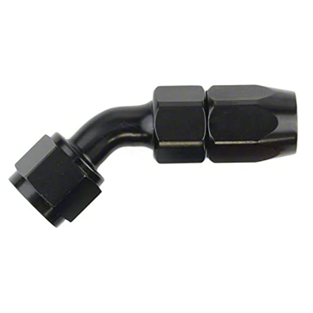 SPEEDFX 510445BK Speedfx 510445BK -4AN X 45 BLK HOSE END