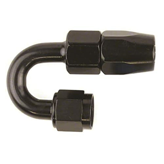 SPEEDFX 511080BK Black Full Swivel Hose End Fitting, -10AN, 180° (511080BK) by SpeedFX