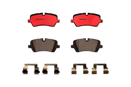 BREMBO P44021N Brembo P44021N Premium Ceramic Rear Disc Brake Pad Set LAND ROVER OE# LR079910