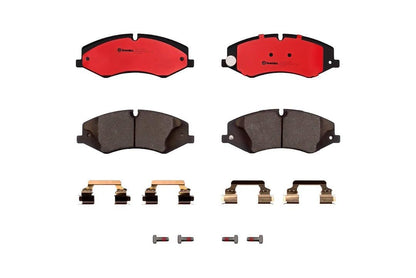 BREMBO P44022N Brembo P44022N Premium Ceramic Front Disc Brake Pad Set LAND ROVER OE# LR047859
