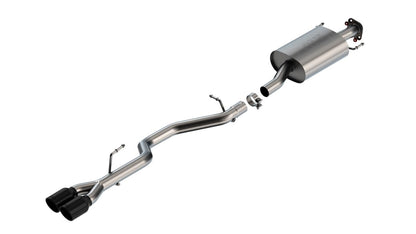 BORLA 140947BC Borla 21-22 Highlander XSE V6 S-Type Axle-Back - Black Chrome