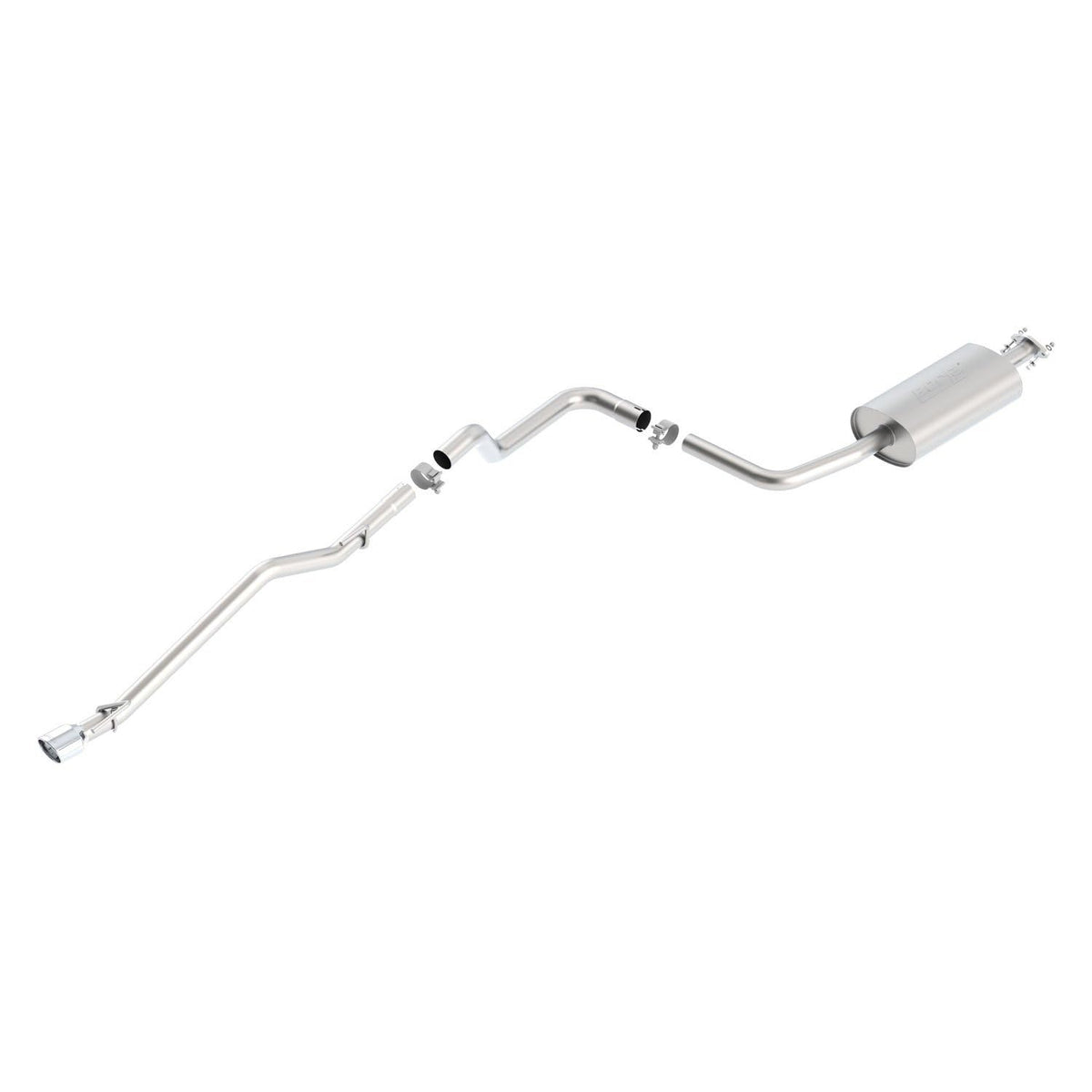 BORLA 140352 BORLA 140352 Cat-Back Performance Exhaust System for 2011-2016 Chevrolet Cruze/Cruze Limited 1.4L/ 1.8L 4 Cyl. Automatic/Manual Transmission Front Wheel Drive 4 Door.