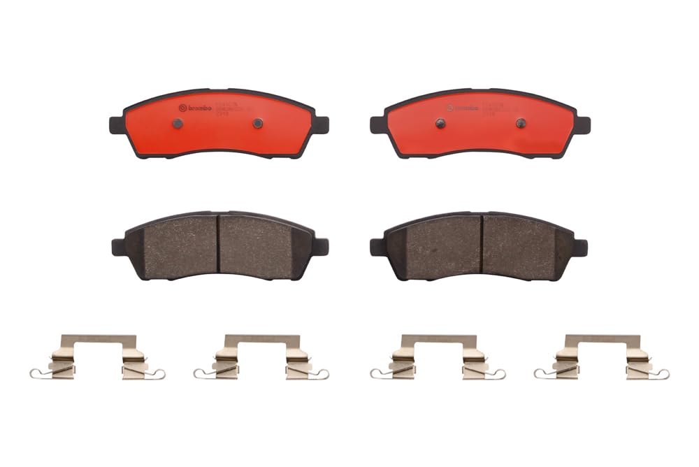 BREMBO P24107N Brembo P24107N Premium Ceramic Rear Disc Brake Pad Set FORD USA OE# F81Z2200AA