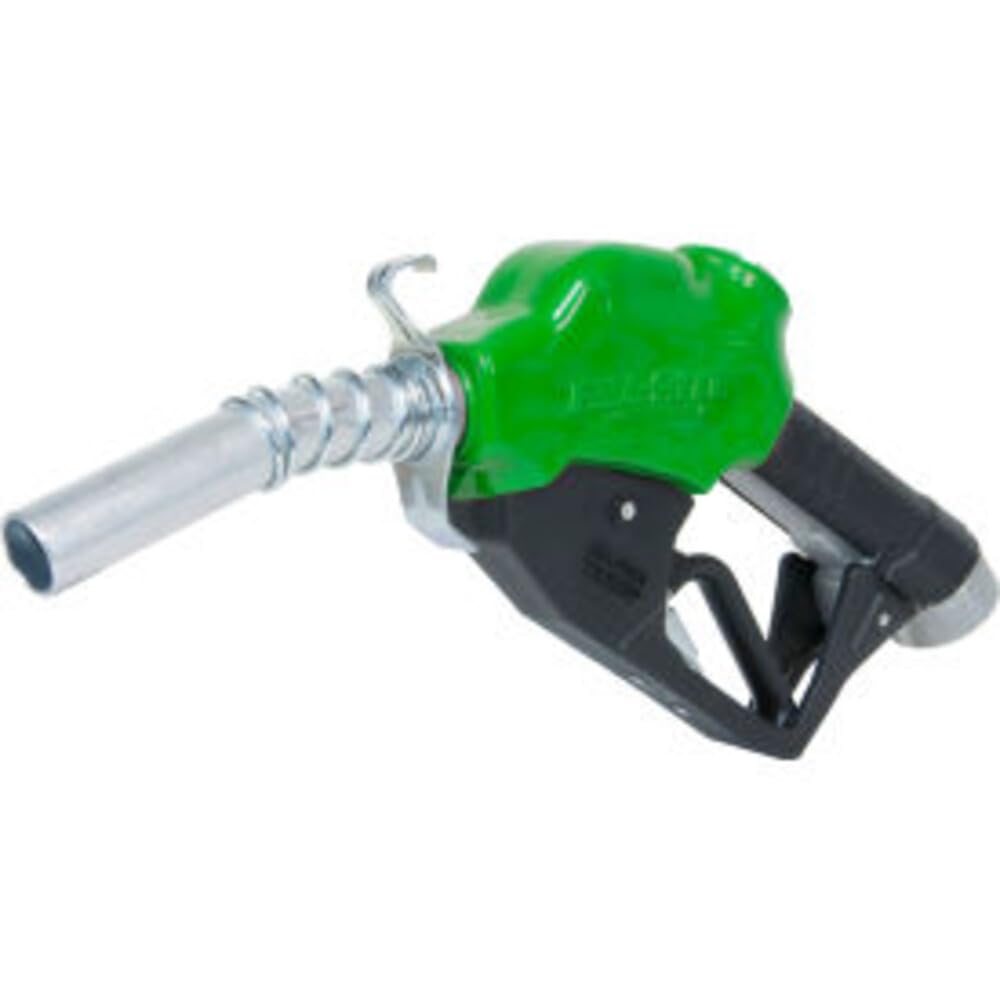 FILL RITE N100DAU12G Fill-Rite N100DAU12G 1"" Automatic Nozzle with Hook Green Body 5-25 GPM End of Delivery Hose - 1 Each