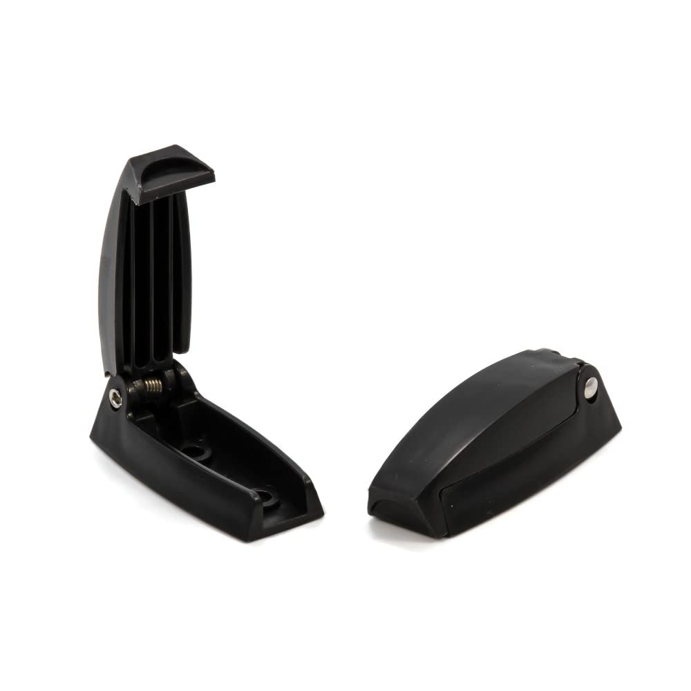 CAMCO 44160 Camco 44160 Black Baggage Door Catch, (Pack of 2)