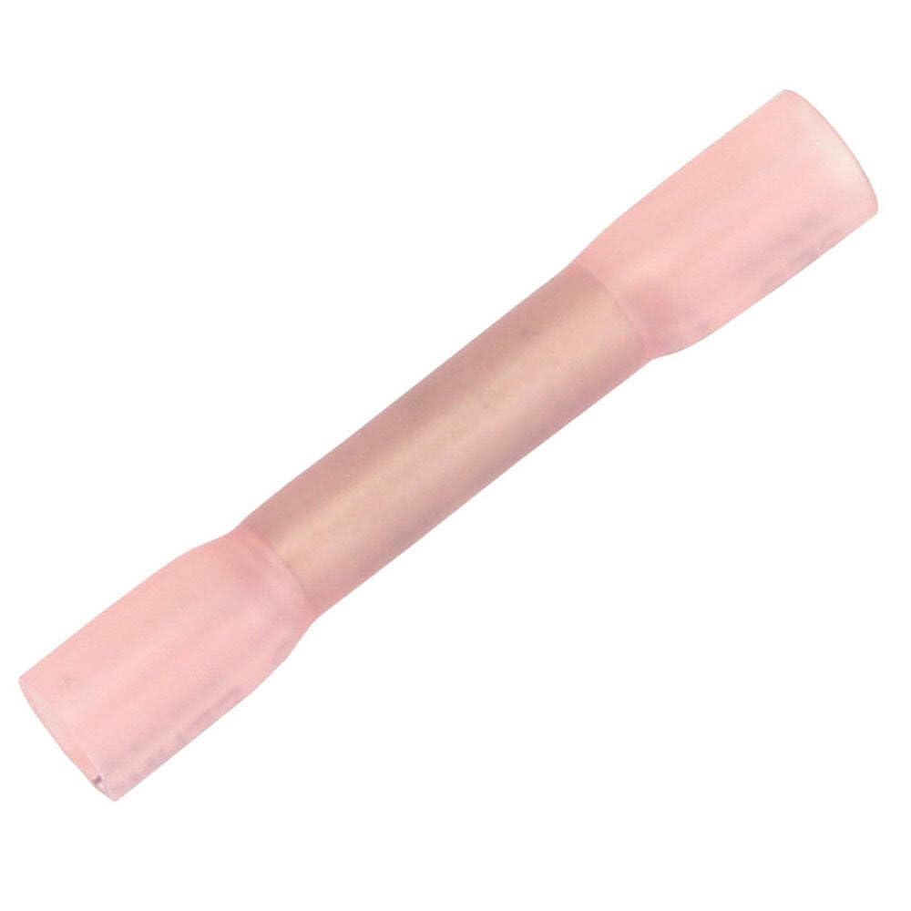 PACER TBSE18-100 Pacer 22-18 AWG Heat Shrink Butt Connector - 100 Pack