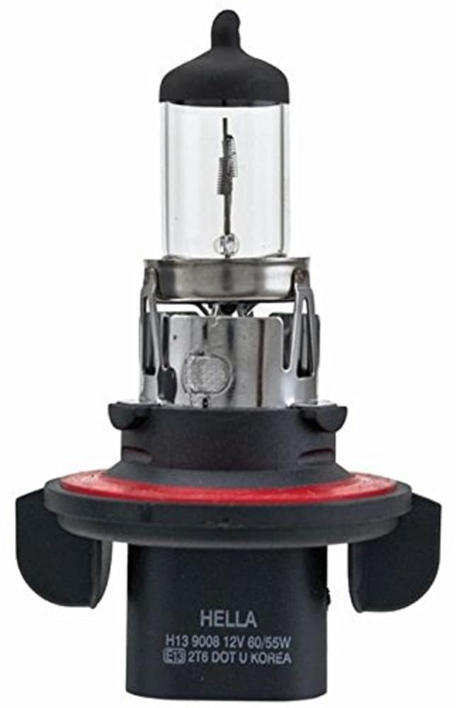 HELLA H13 HELLA H13 Standard Halogen Bulb, 12 V, 60/55W