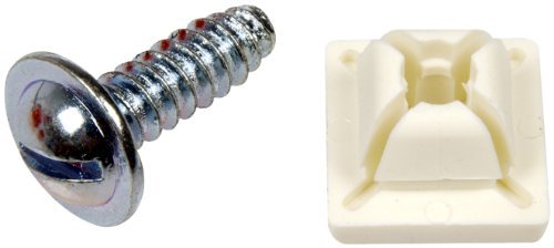 Dorman 395-010 License Plate FASTENERS-1/4 X 3/4 in