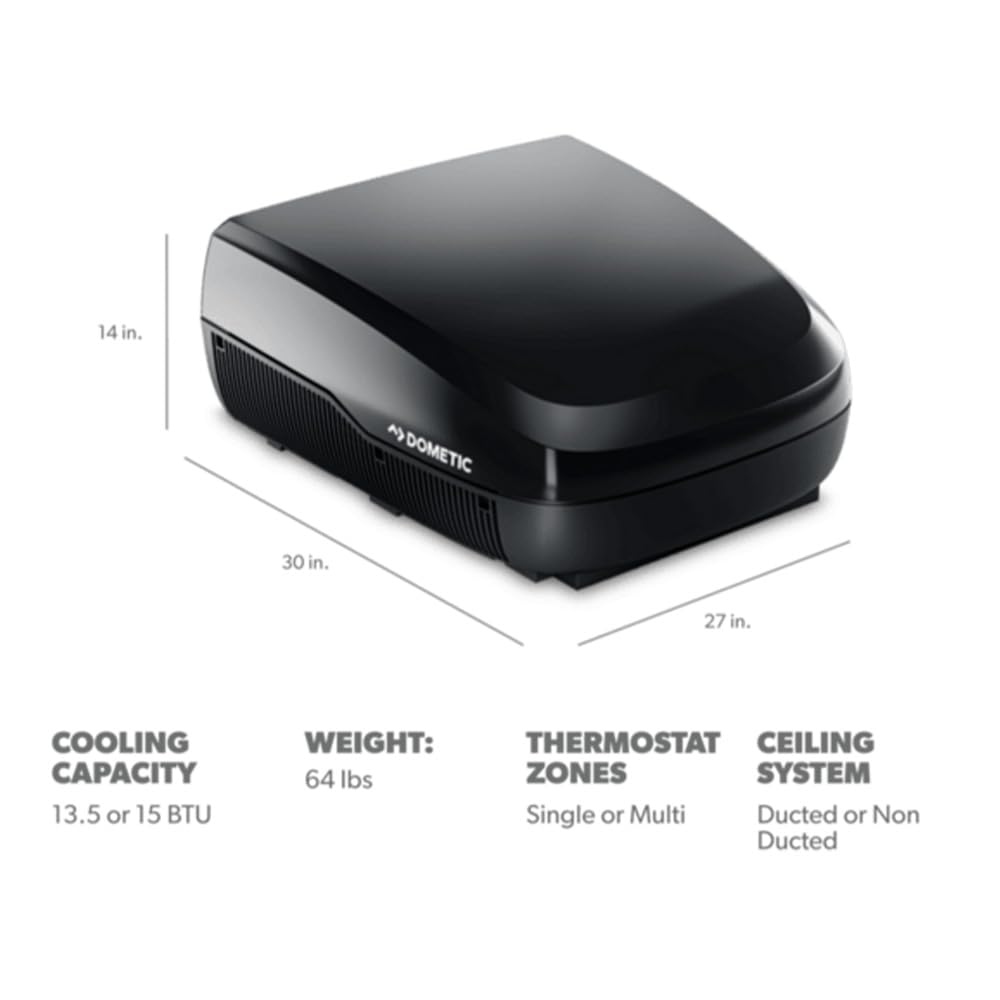 DOMETIC FJX3573MBKCS Dometic FJX3573MBKCS FRESHJET3 15K-MECH VALUE BLK