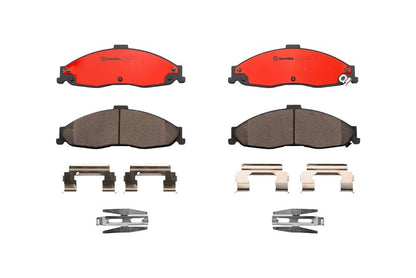BREMBO P10024N Brembo P10024N Premium Ceramic Front Disc Brake Pad Set CHEVROLET OE# 12519999