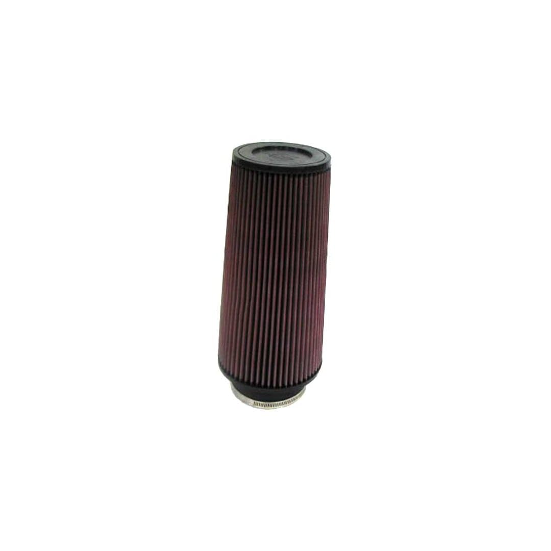 K&N FILTER RE-0860 K&N High-Flow Original Lifetime Universal Clamp-On Air Filter: High Performance, Premium, Washable: Flange Diameter: 4 In, Filter Height: 12 In, Flange Length: 1.75 In, Shape: Round Tapered, RE-0860