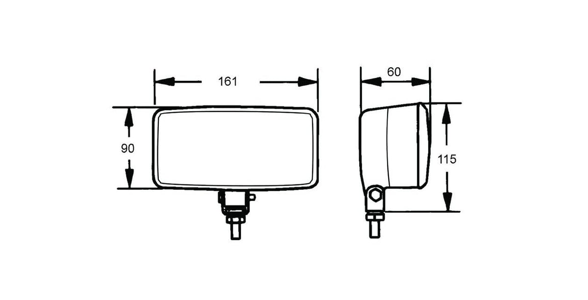 Hella 005860691 450 Driving Light KIt H3 12V ECE/SAE