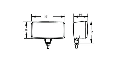 Hella 005860691 450 Driving Light KIt H3 12V ECE/SAE