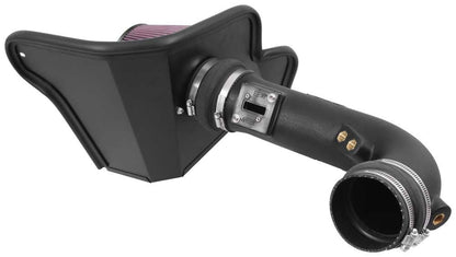 K&N FILTER 63-2590 K&N Cold Air Intake System: High-Flow Air Filter, Increase Performance & Acceleration: Compatible with 2015-2017 Ford: Mustang GT, 63-2590